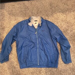 Vintage Nike Blue Lightweight Windbreaker Jacket